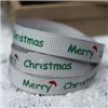 Order  Go Grosgrain - Merry Christmas Hat Silver/Green